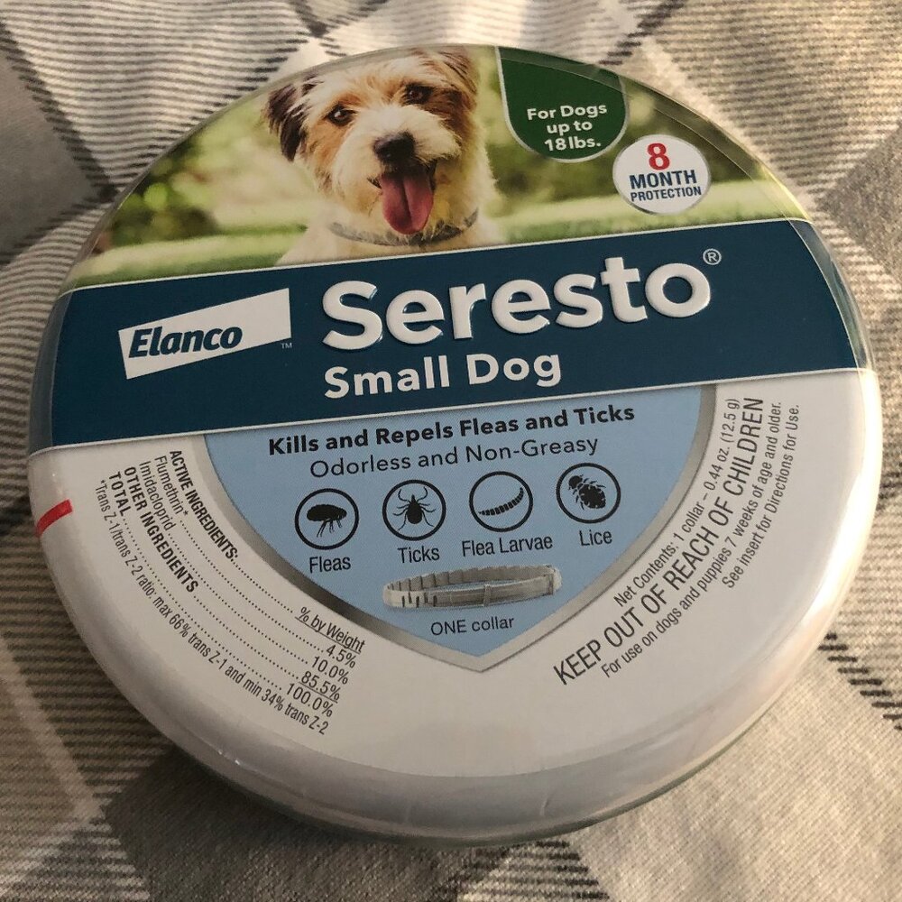 NEW! Seresto Collar for Small Dog